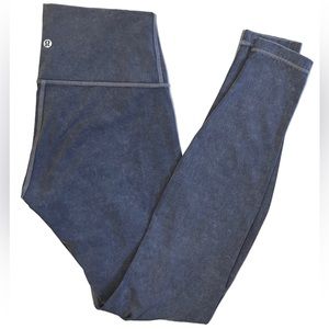 LULULEMON Wunder Under High Rise Leggings Gray Size 6